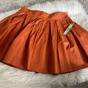 Brand new with tags Alice + Olivia Leather Skirt